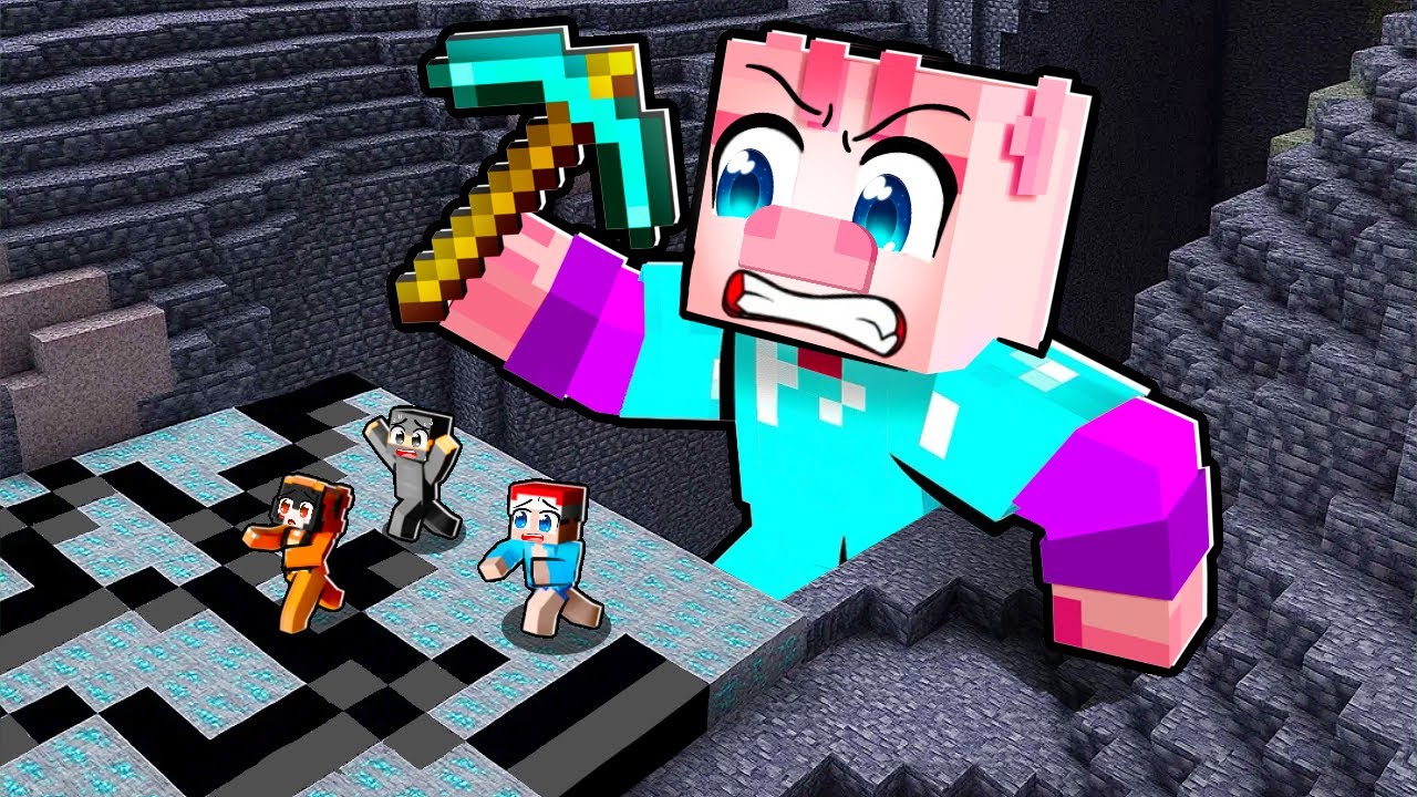 Minecraft, ale BOUCHAL VYKOPAL 1,000,000 DIAMANTŮ!