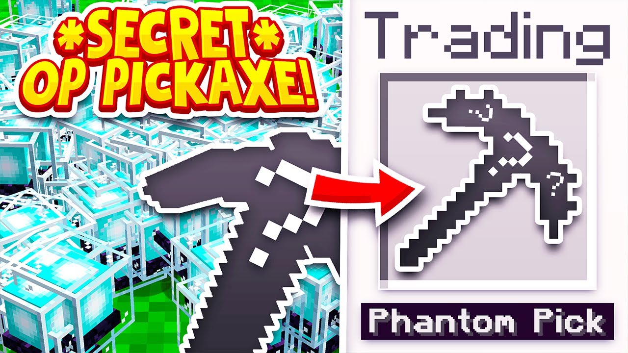 I TRADED FOR THIS NEW *SECRET* OP PICKAXE! | Minecraft Prison | Mchub Atlantic