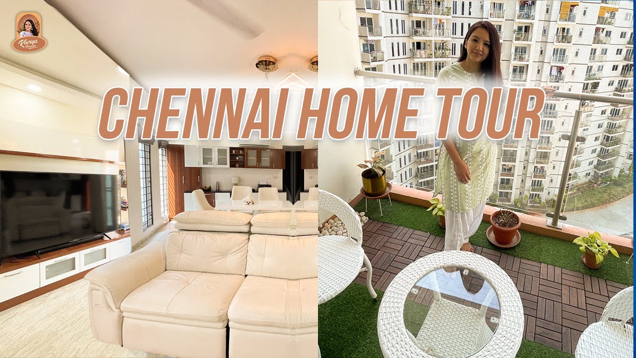 நம்ம சென்னை வீடு! |  3 BHK Home Tour @ MetroZone -  Anna Nagar | VR Mall | Kaviya Praveen