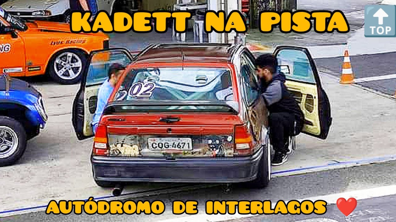 KADETT 2.0 ASPIRADO DE PISTA 4x1 SOFFIATTO - ACELERANDO EM INTERLAGOS TRACK DAY