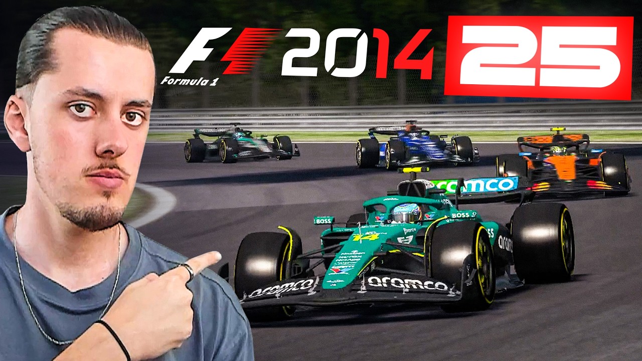 This Mod TRANSFORMS the F1 2014 Game into F1 25!