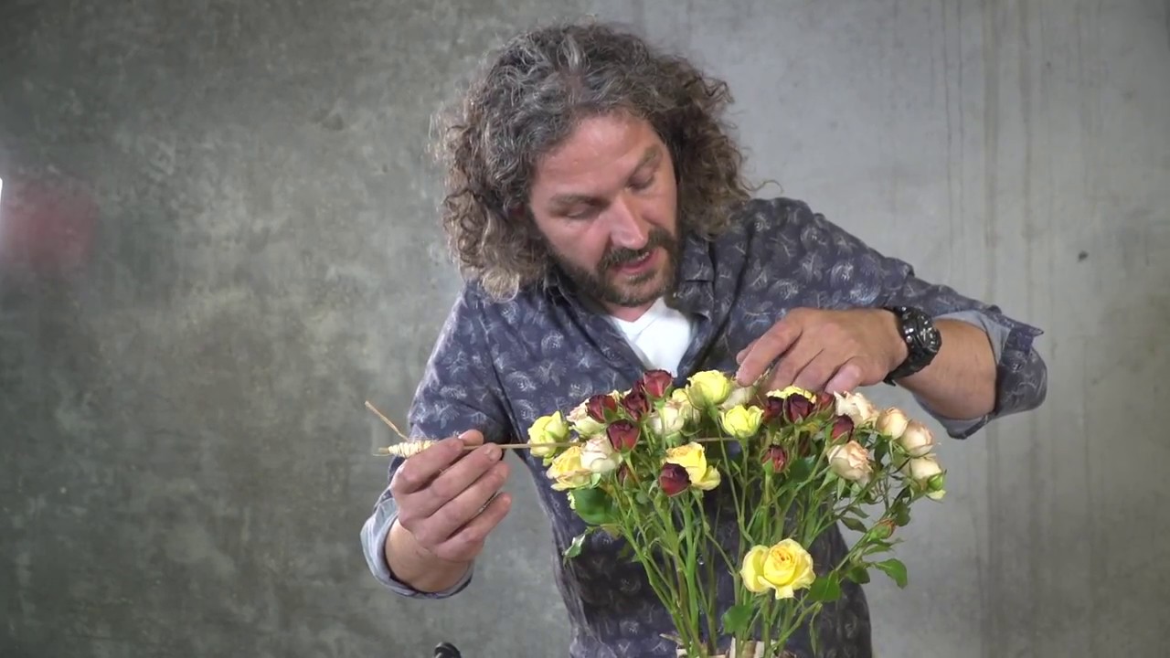 Autumnal spray rose design| Flower Factor tutorial | Powered by Interplant Roses