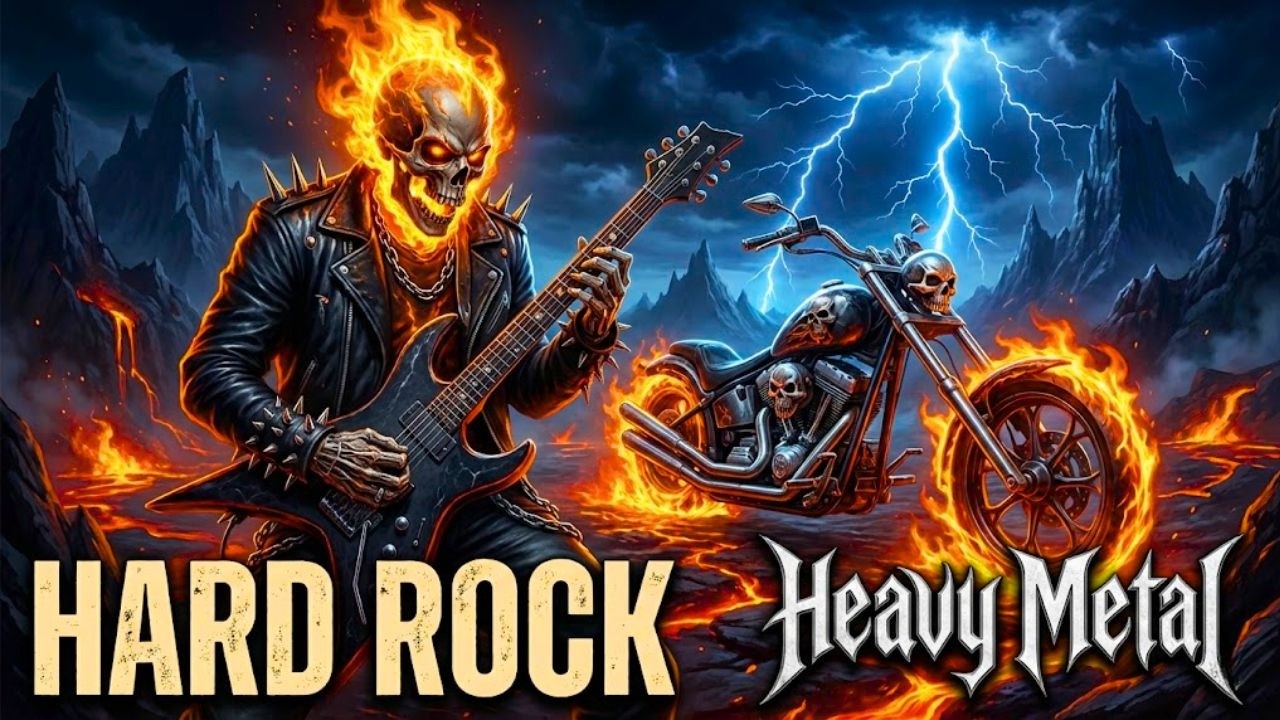 🔥 Epic Heavy Metal Anthems - Best Classic Rock Heavy Metal 2025