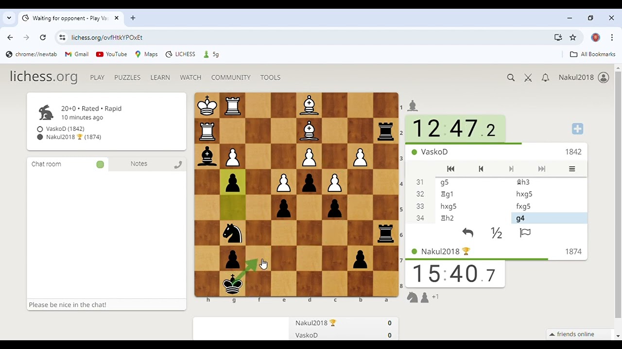 lichess org &bull; Free Online Chess