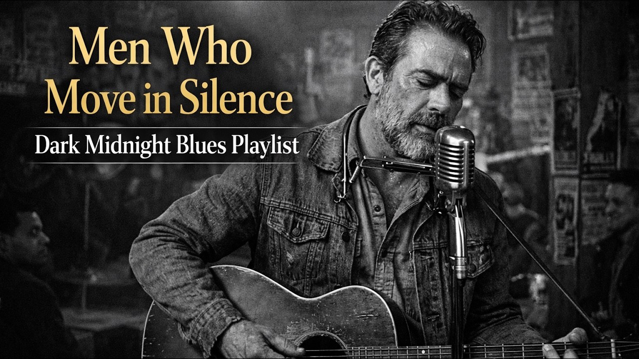 Men Who Move in Silence | Dark Midnight Blues for Late Nights