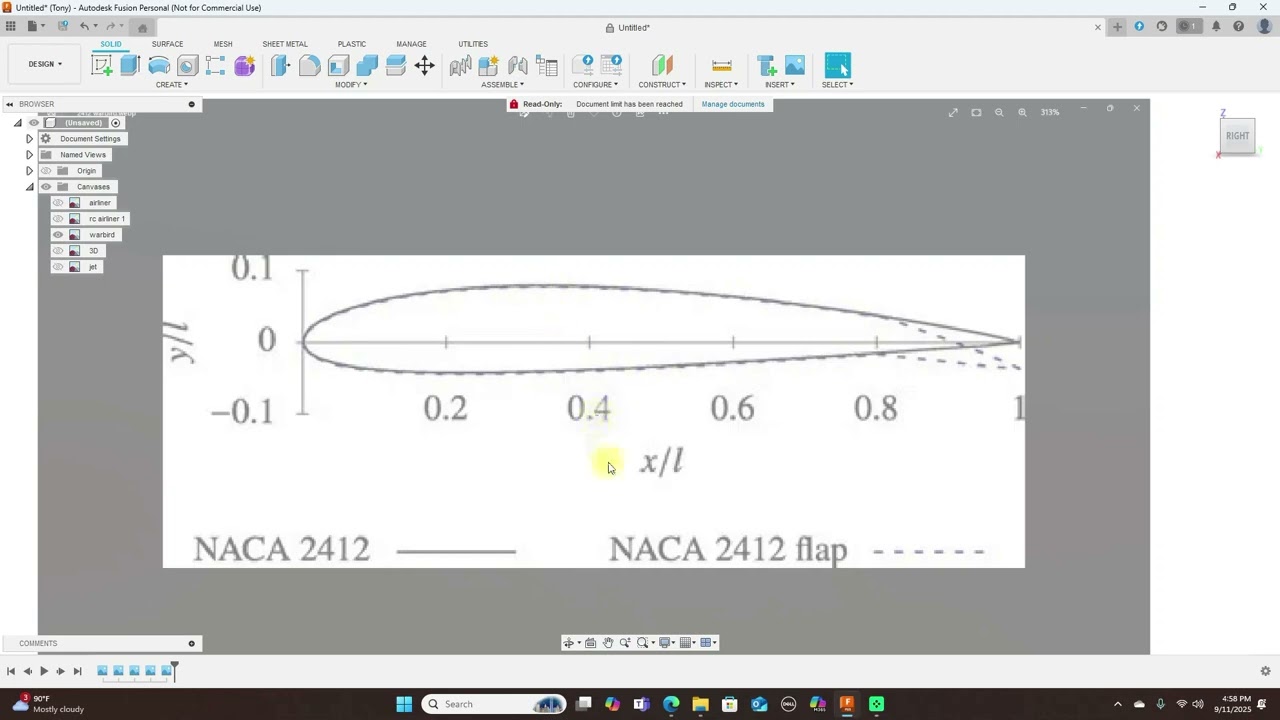 How to choose the best airfoil for an RC aircraft.