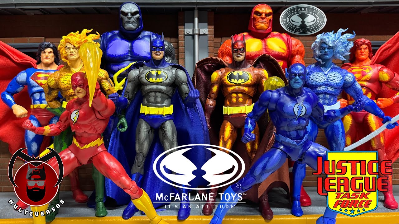 Unboxing y revisión Wave Justice League Task Force CTB Darkseid McFarlane Toys en español