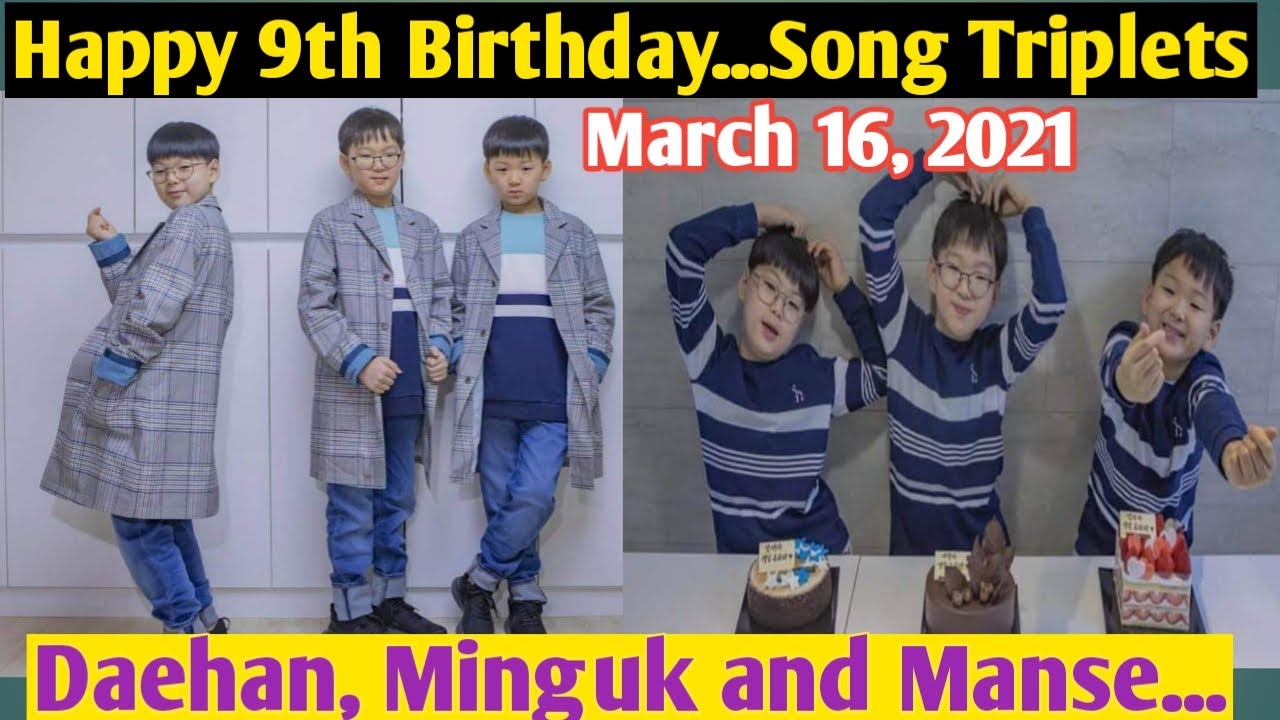 (2021)DAEHAN MINGUK AND MANSE 9TH BIRTHDAY|SONG TRIPLETS|The Return Of Super Man|Songilkook