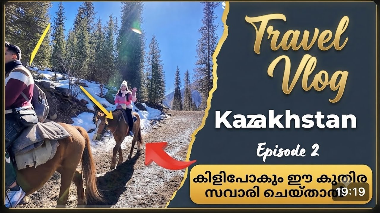 Ep2: Tourist places in Kazakhstan | Village Stay | Adventure Horse Ride