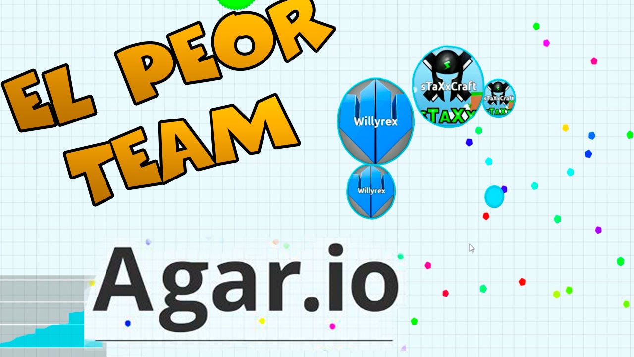 EL PEOR TEAM!! - AGAR.IO
