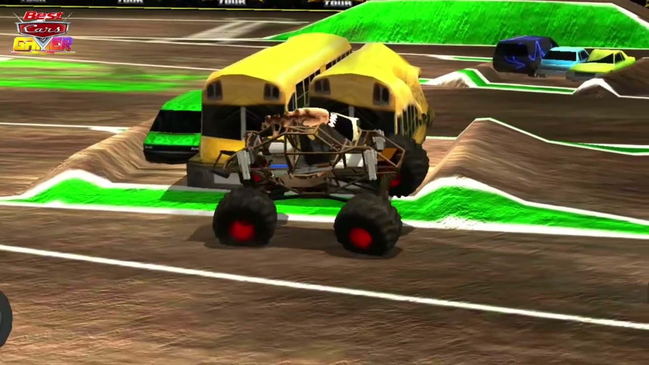 Monster truck Monster Jam  Freestyle 3 p