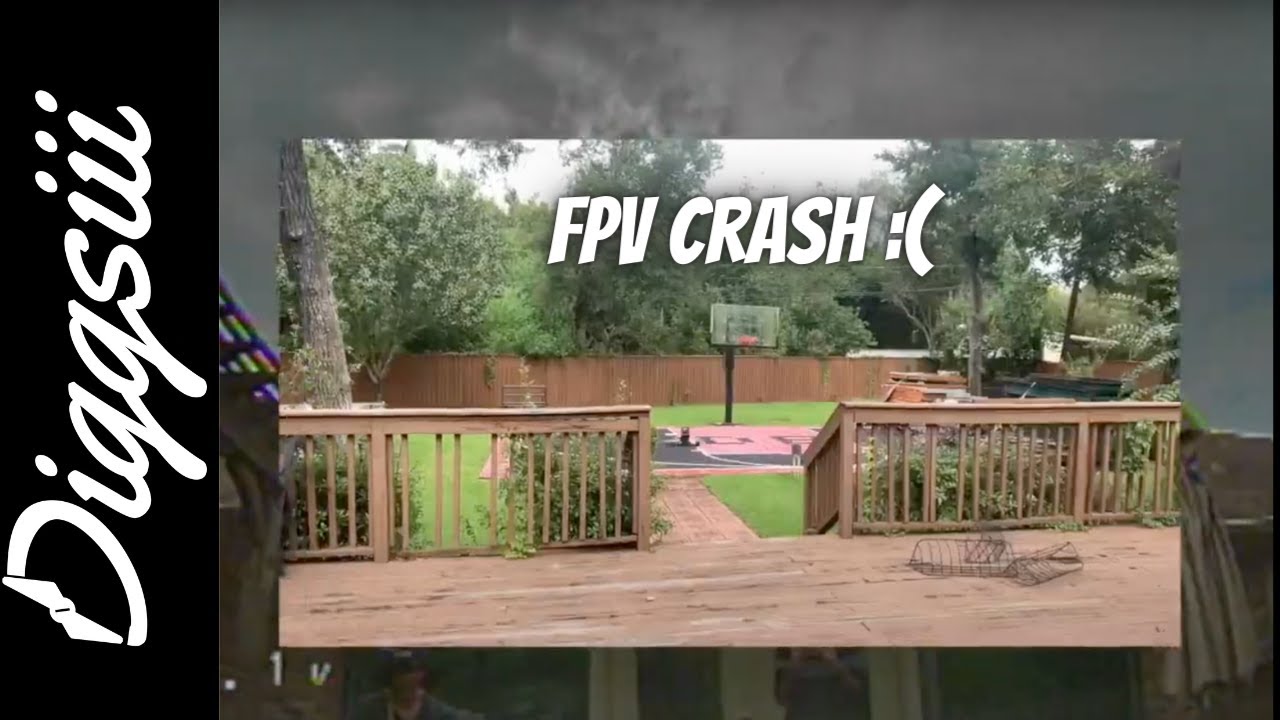 A drone was harmed today #fpvcrash