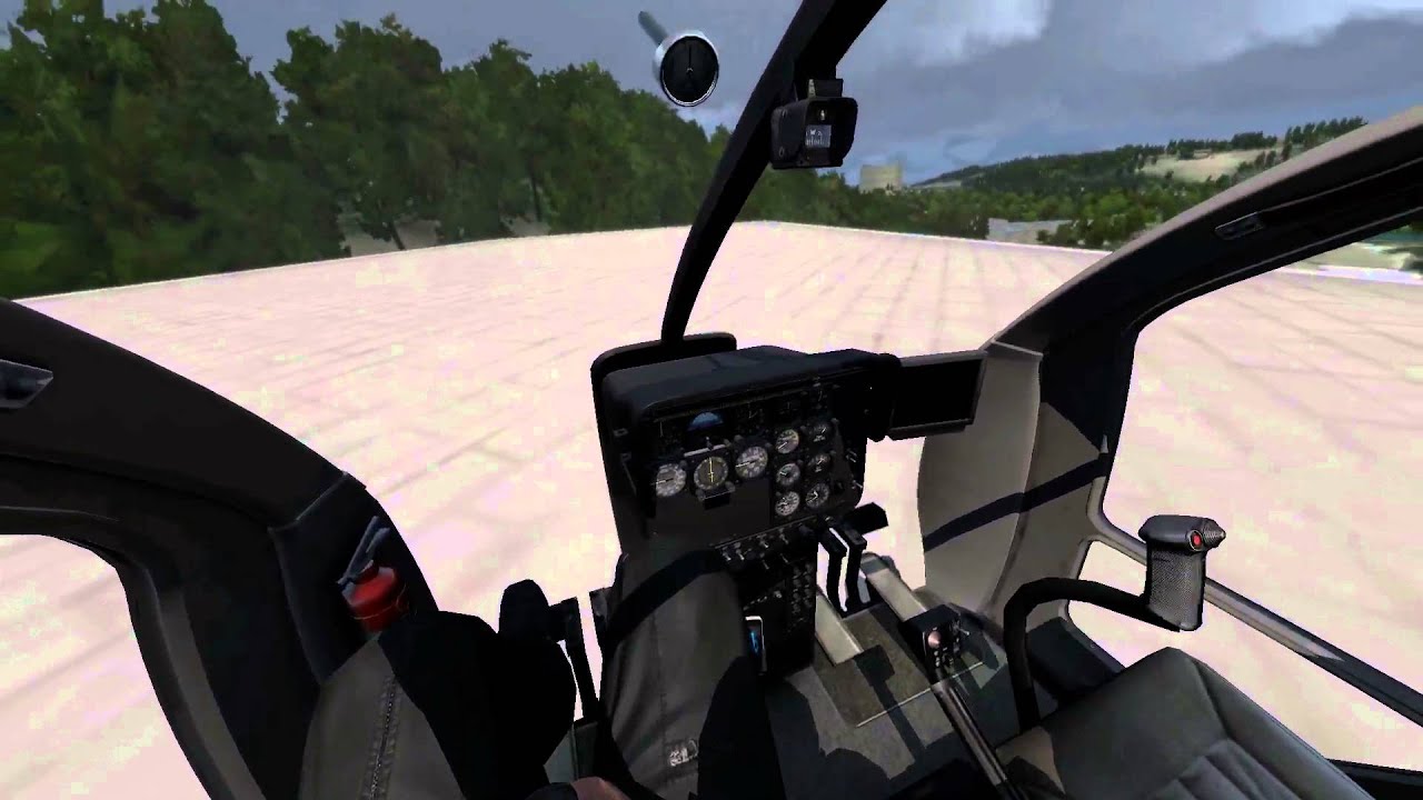 Take On Helicopters with FreeTrack Clip 120, autorotation excercise