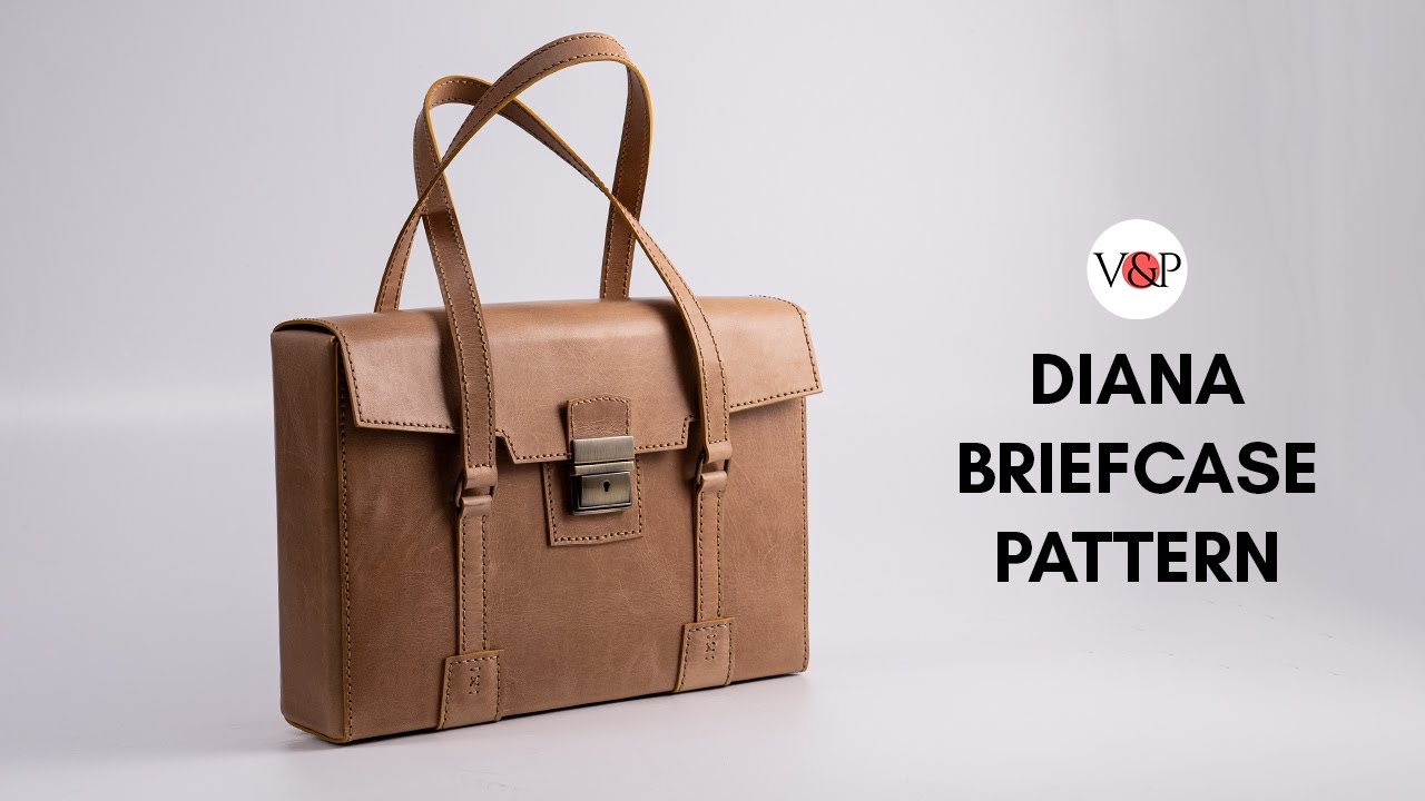 How to Make Diana Laptop Briefcase (Link to Pattern in Description)