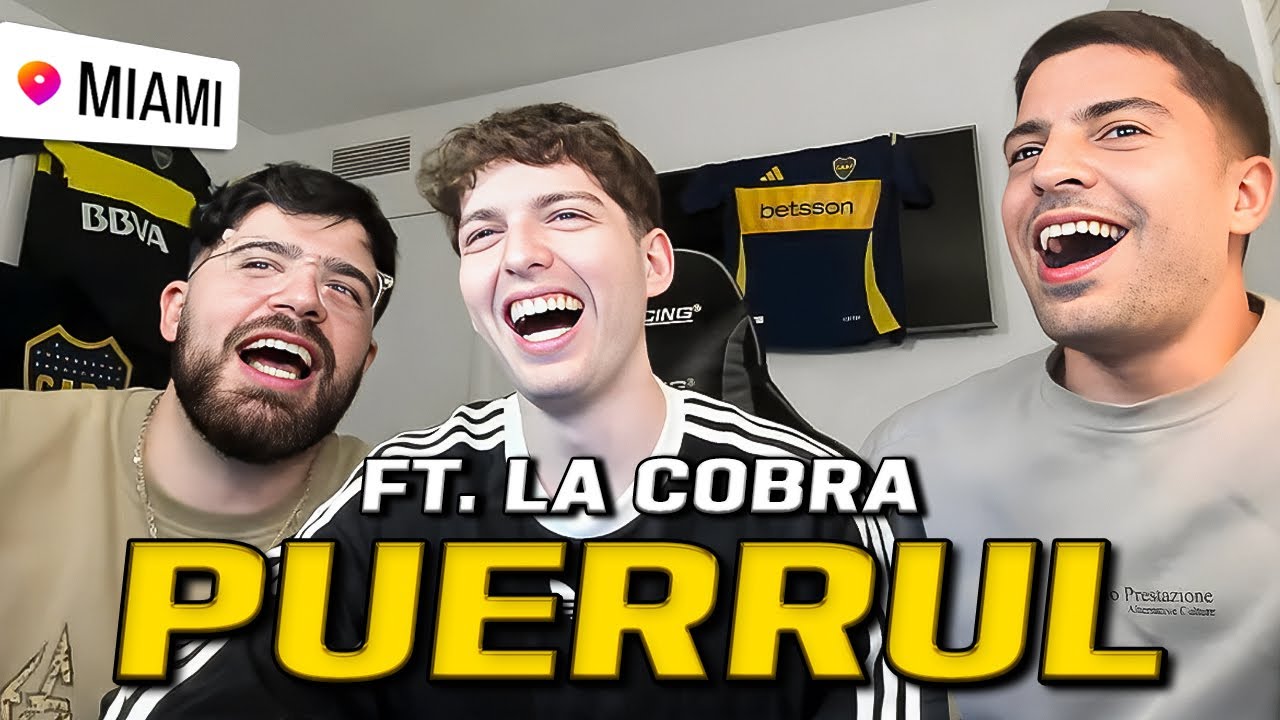 DAVOO XENEIZE, LA COBRA Y GASTÓN EDUL JUNTOS EN MIAMI