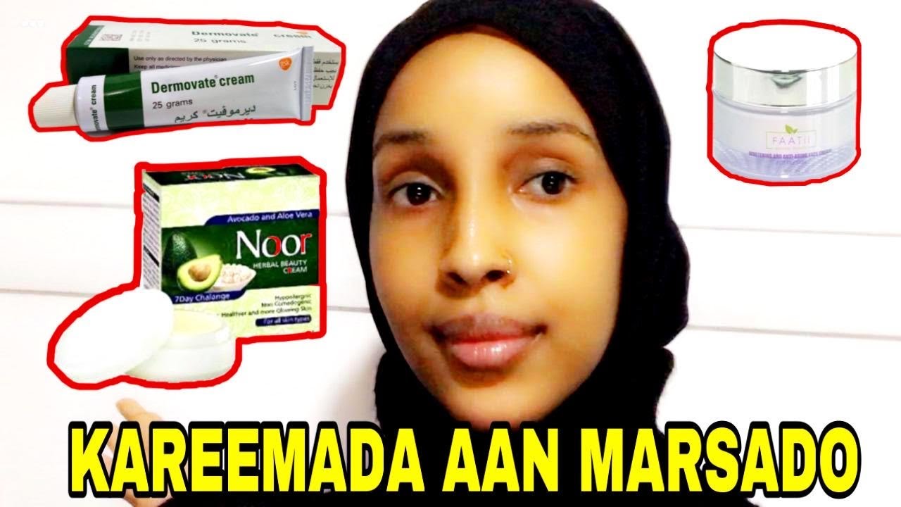 Cream wajiga qurux iga dhigay iyo creamada an marsado