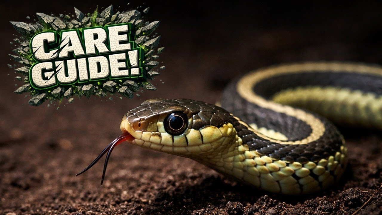 Содержание и уход за подвязочной змеёй! [Thamnophis sirtalis]