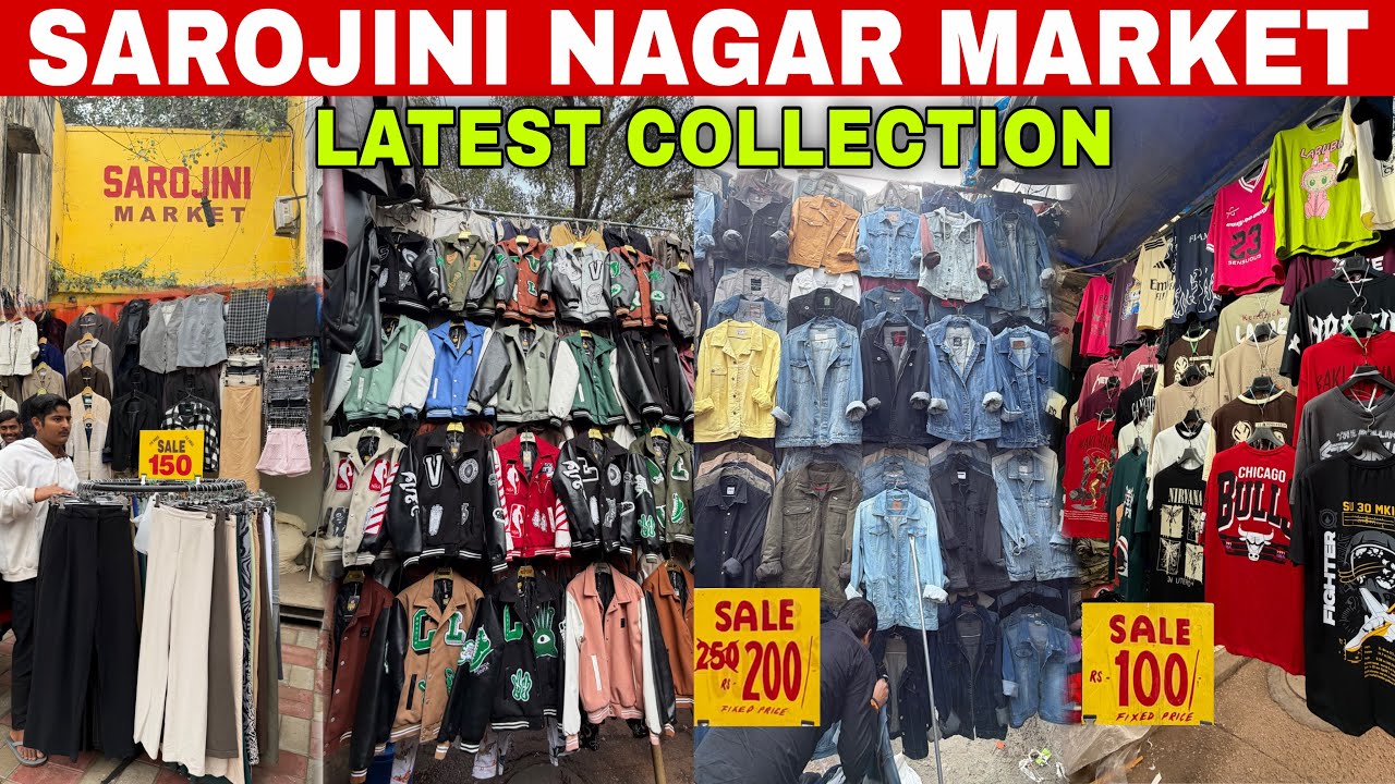 Sarojini Nagar Market Delhi | Winter Collection 2026 | Mens Winter Shopping Market In Delhi
