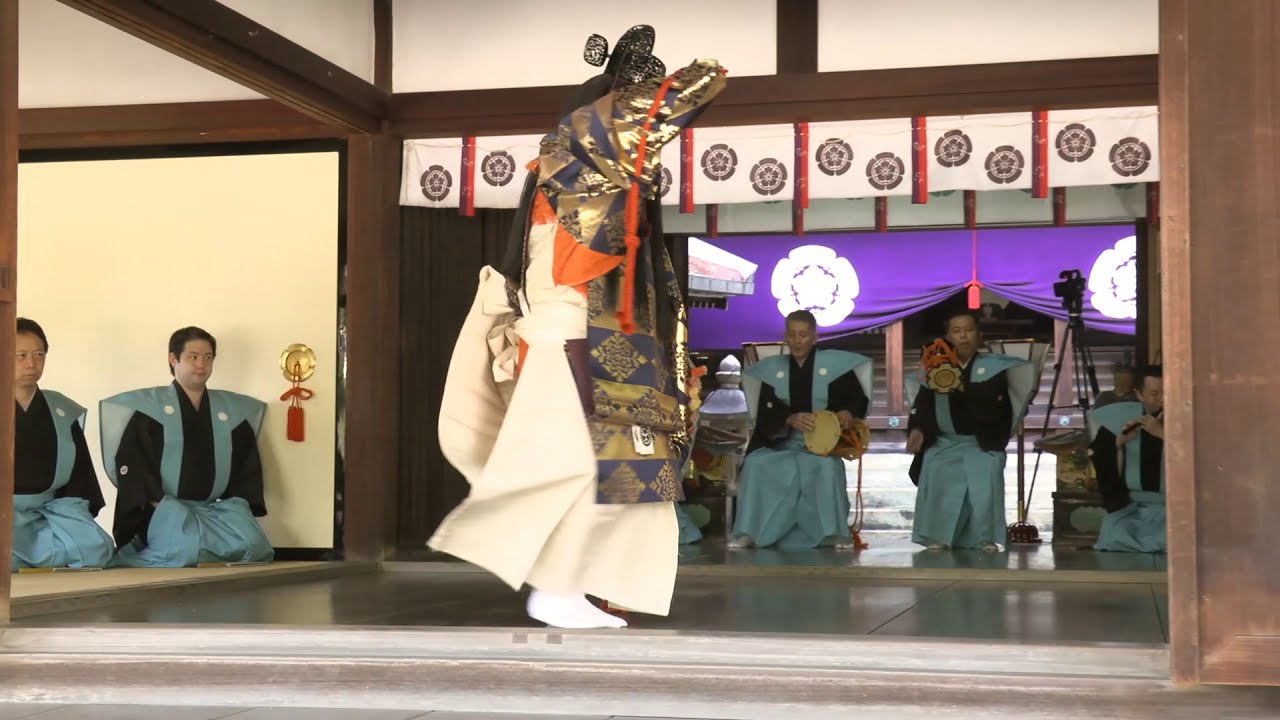 新型コロナウイルス終息祈願能楽奉納祭　半能「高砂」