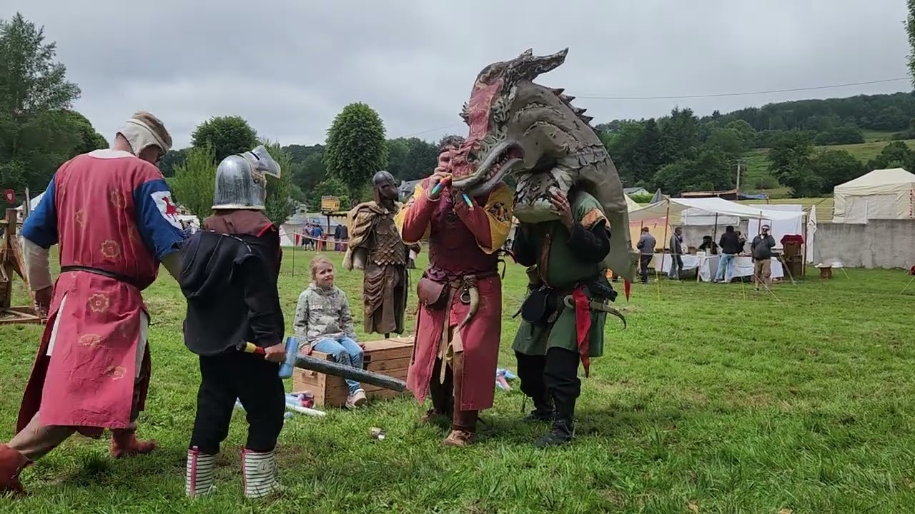 M&eacute;di&eacute;vale &agrave; Nages Conte interactif