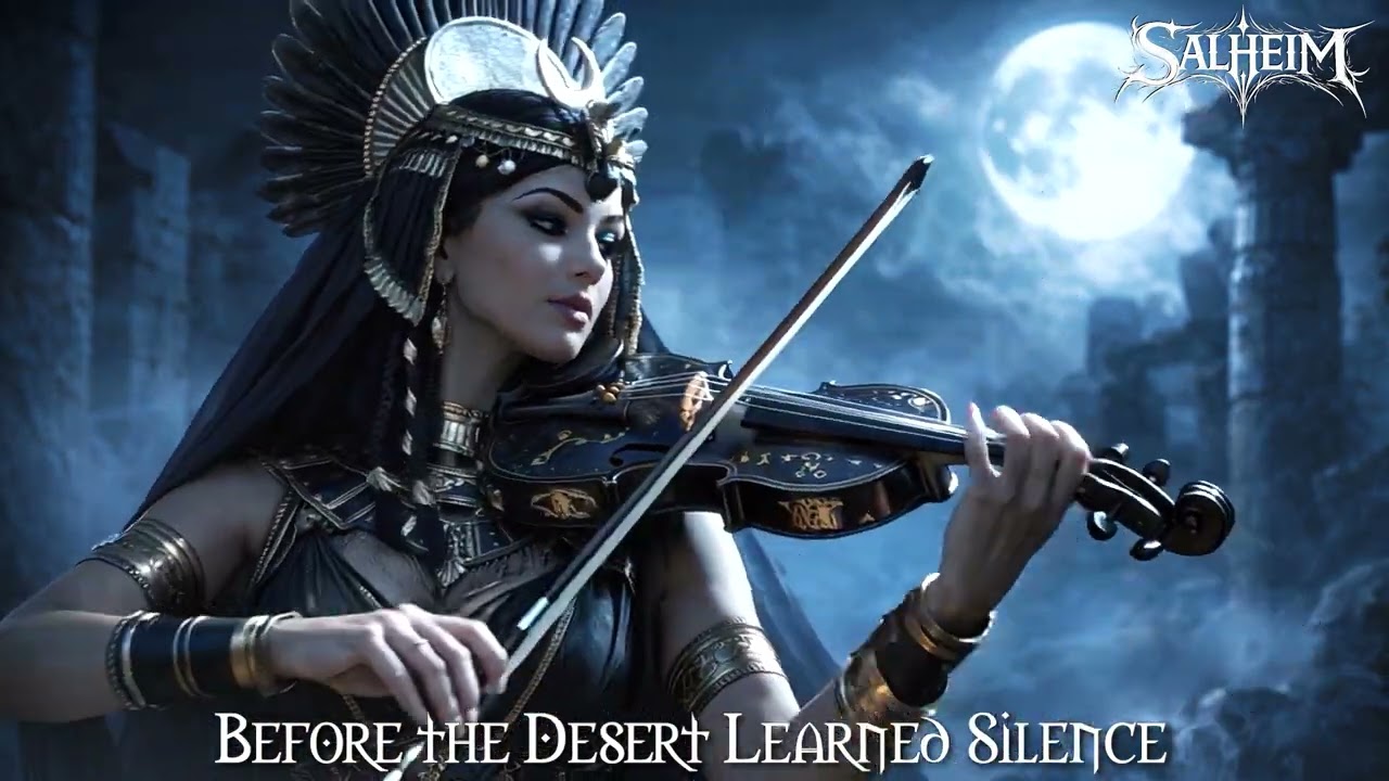 BEFORE THE DESERT LEARNED SILENCE | Egyptian Violin Metal Music for Focus, Study & Gaming