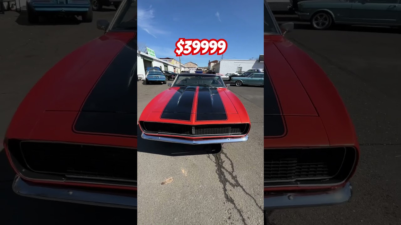 1968 Camaro for sale at Bob Evans Classics 