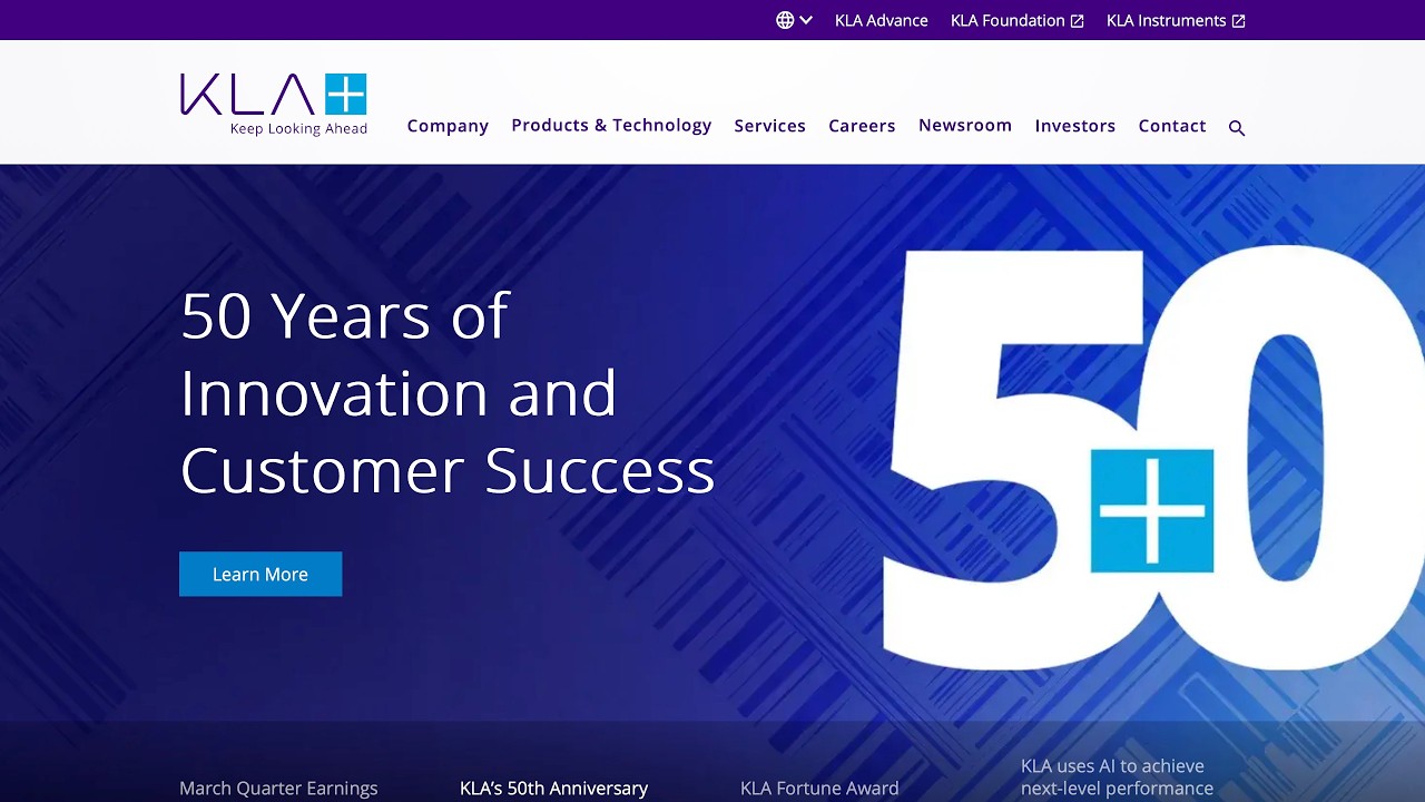 KLA Corporation &middot; NASDAQ: KLAC &middot; Kla.com &middot; 2026