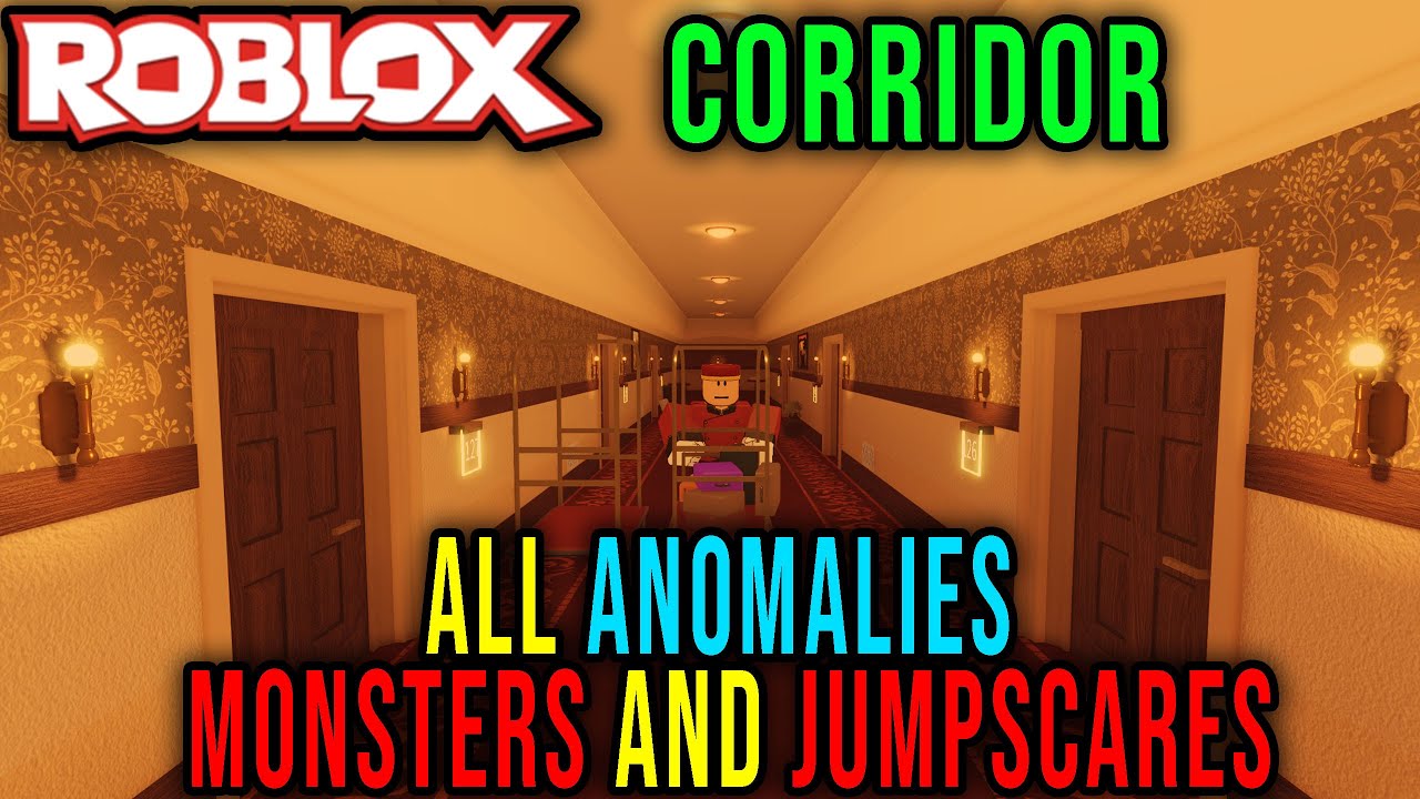 KORYTARZ [MAPA HOTELU] &ndash; WSZYSTKIE ANOMALIE, POTWORY I JUMPSCARE&rsquo;Y &ndash; Roblox