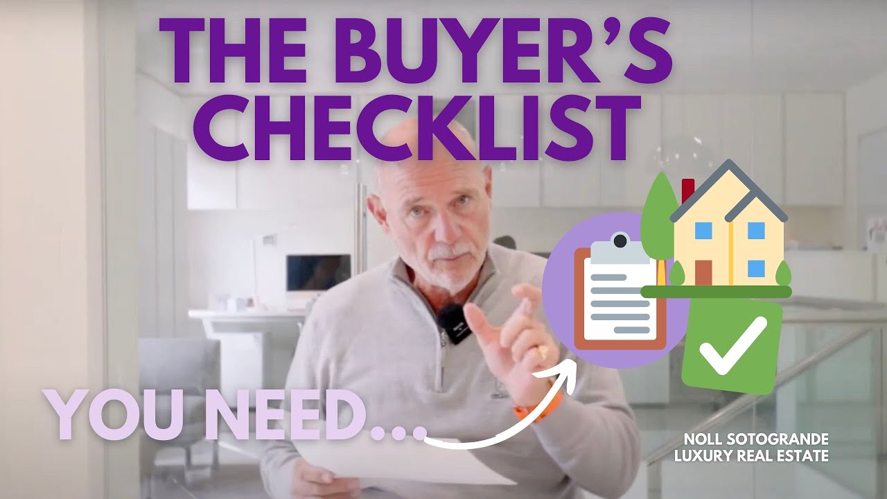 🔑 Buying a Home in Sotogrande? 🏡 Here's the Buyer's Checklist You Need! 📋