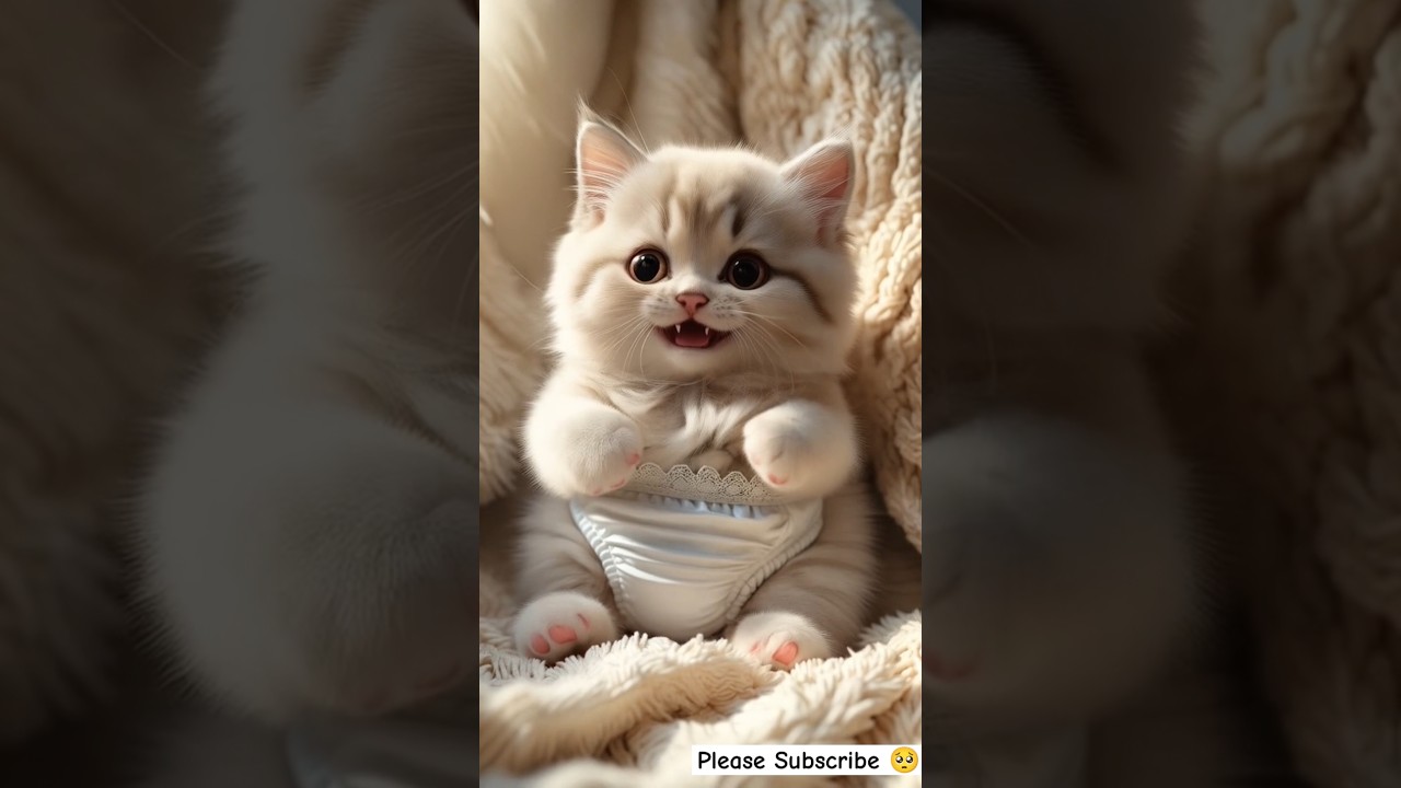 cute Kitten Dudi dudi dum dum 😹🍼 #funnycat #catlover #dudidudidam #shorts