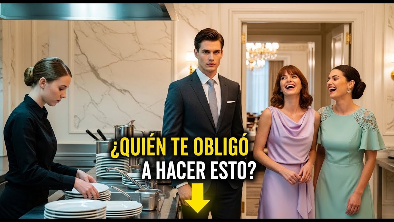 La hicieron lavar platos en la gala… sin imaginar que su esposo Millonario era el dueño de todo
