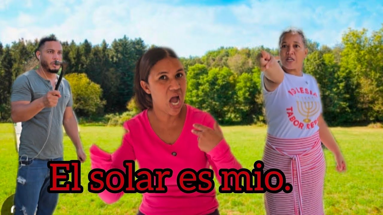 Vende un solar a dos personas 