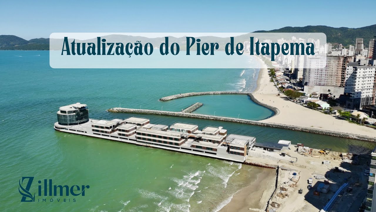 11/11/2025 Atualização do Pier de Itapema/SC com detalhes e já com a data que será inaugurado 