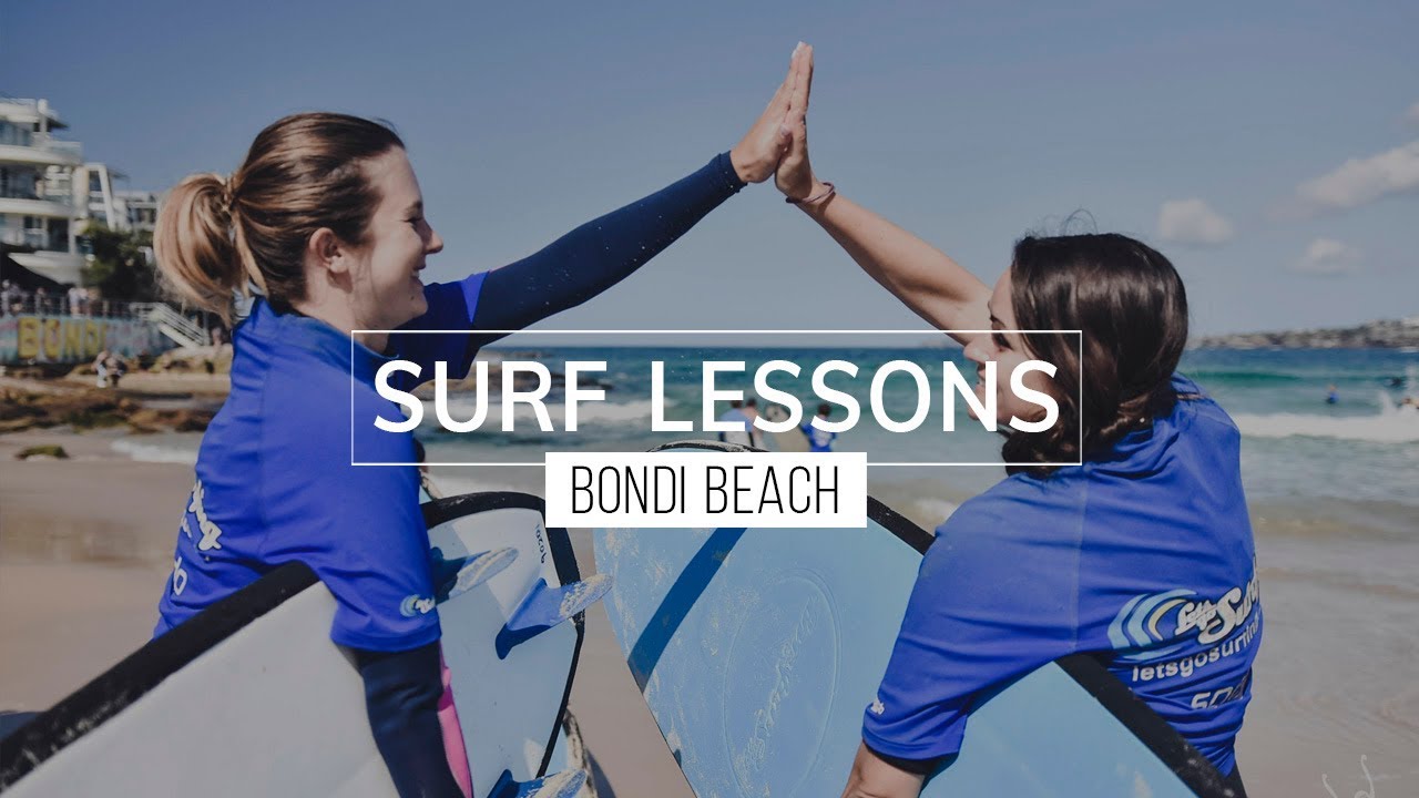 Surf Lesson at Bondi Beach