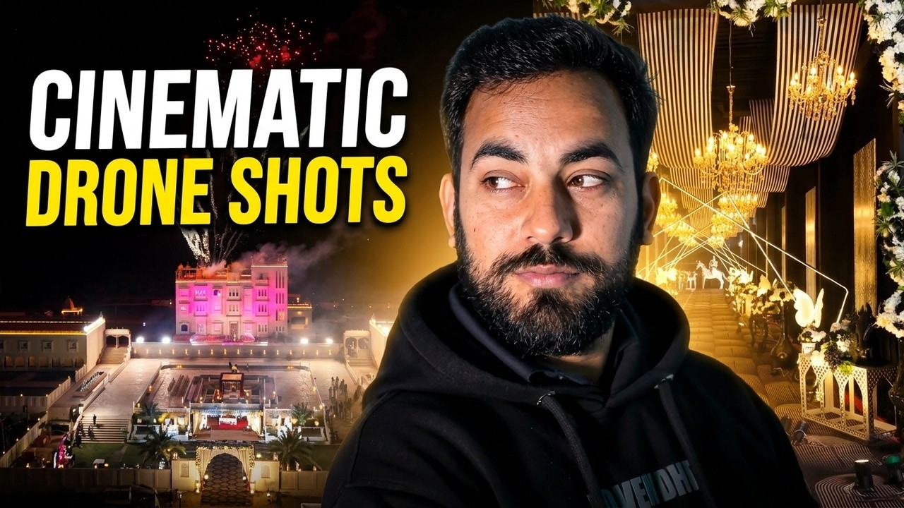 Wedding Drone Shoot कैसे करें?  Dji Air 3s