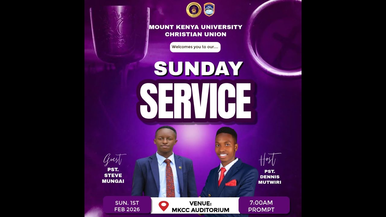 WELCOME TO OUR  SUNDAY SERVICE|| 1ST FEBRUARY 2026