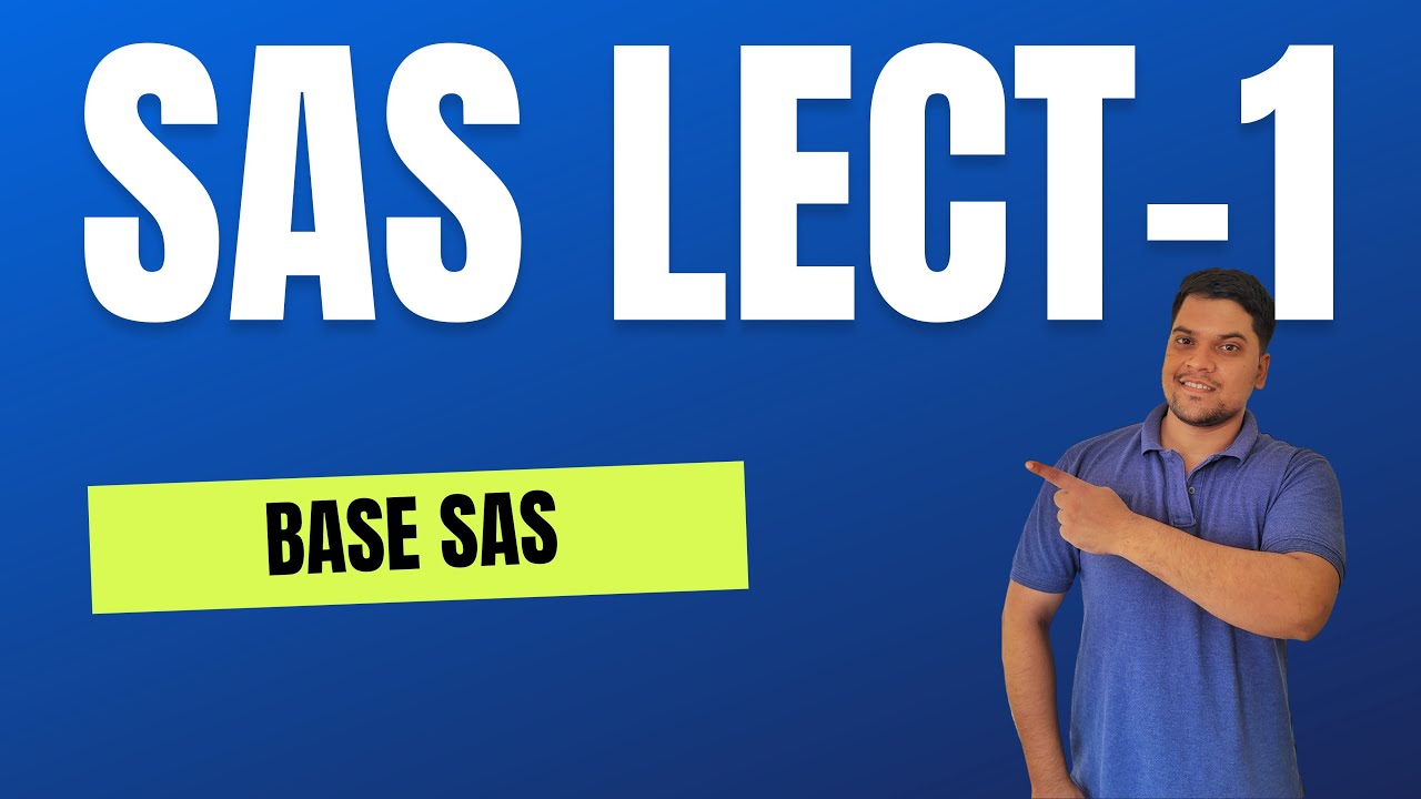 Day 1- Demo & Introduction | SAS Programming for Beginners