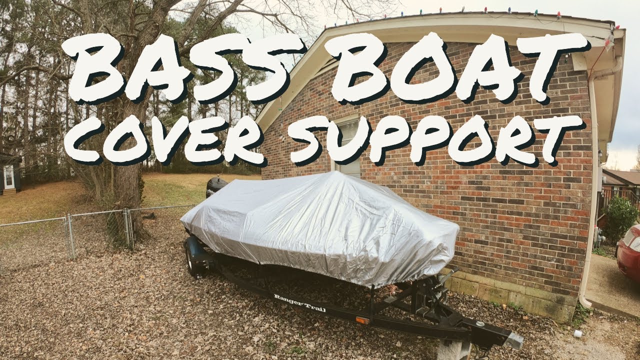 Cheap and Easy Boat Cover Support How to DIY