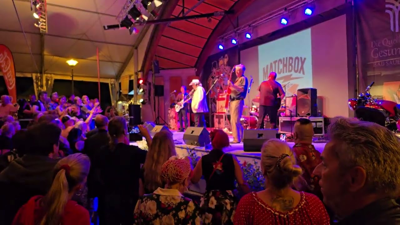 MATCHBOX,  Midnight Dynamos live at the Rock'n'Roll Kurpark Festival,  26.7.2025