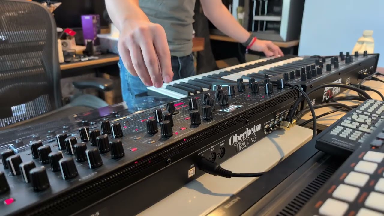 Oberheim TEO-5 Arpeggi-GREAT!