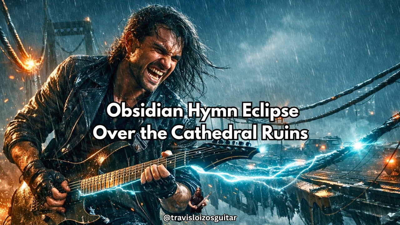 Obsidian Hymn | Eclipse Over the Cathedral Ruins | Cinematic Epic