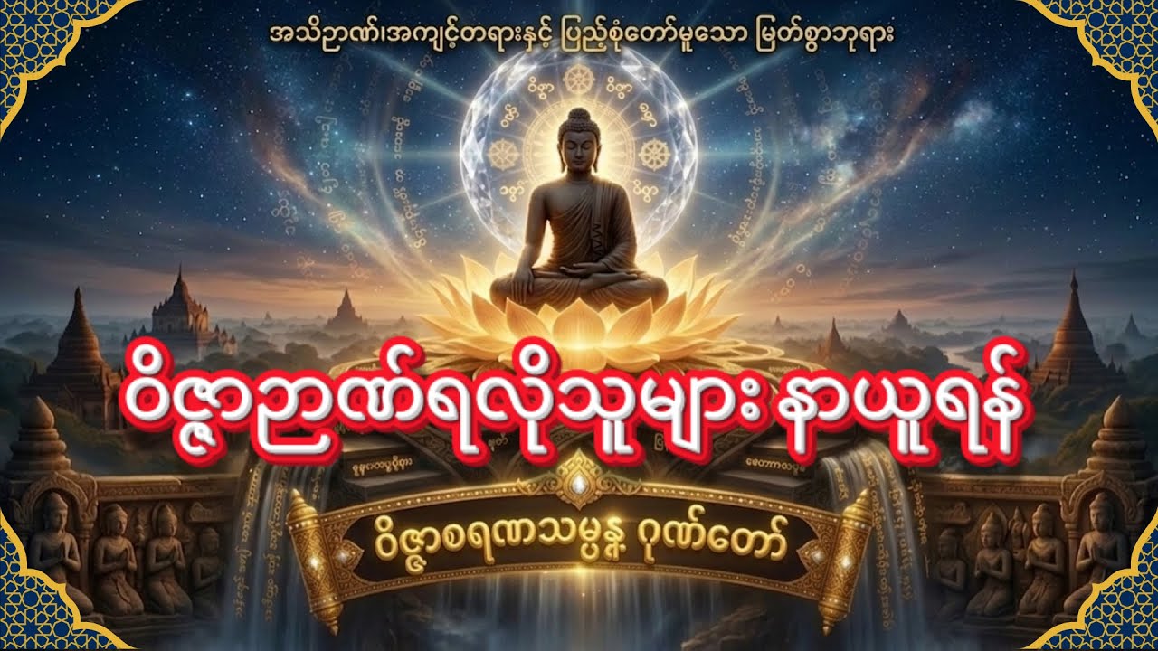 ဝိဇ္ဇာဉာဏ်ရလိုသူများအတွက် နာယူရန်တရား​တော် #တရားတော်များ #ပါချုပ်ဆရာတော်ဘုရားကြီးတရားတော်များ2026 
