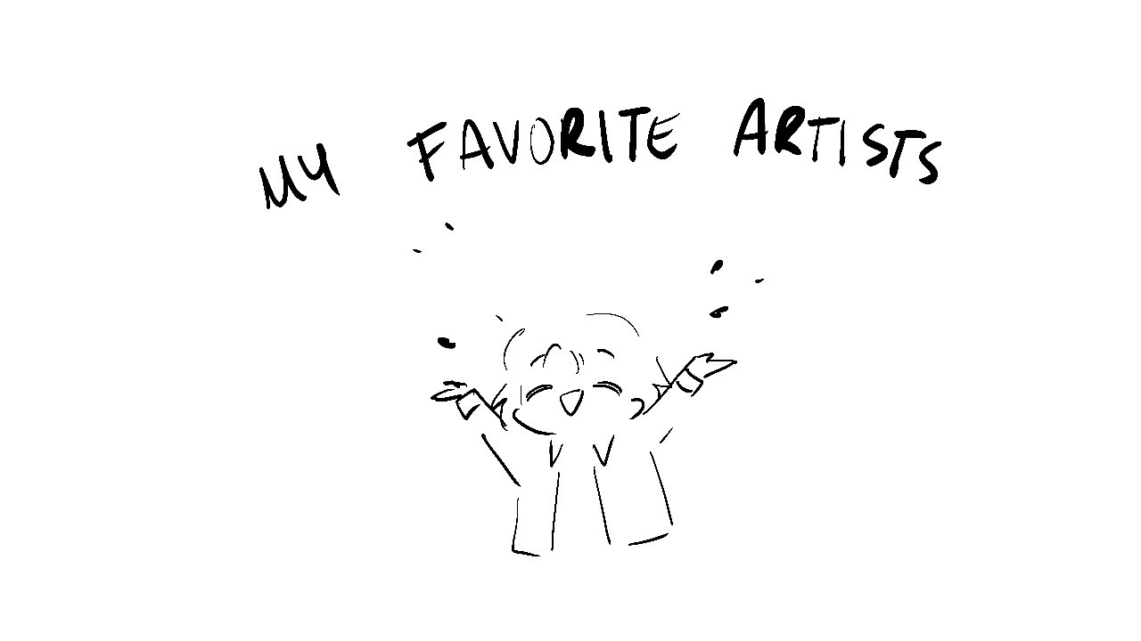 Fangirling over my favorite artists| Art Fan Funday