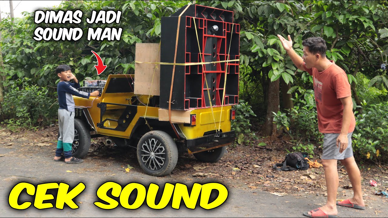 JEEP DITDIM MUAT SOUND!! CEK SOUND SYSTEM DITDIM YANG LAMA GAK DIPAKAI, MASIH NORMAL GAK YA?