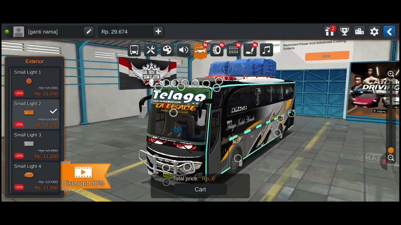 I am modified my bus. Part 5