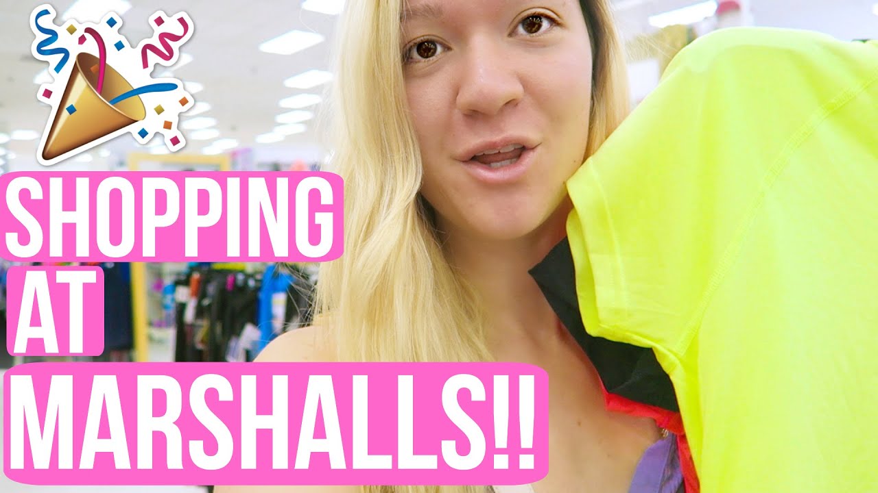 SHOPPING AT MARSHALLS + NEW WORKOUT CLOTHES!!