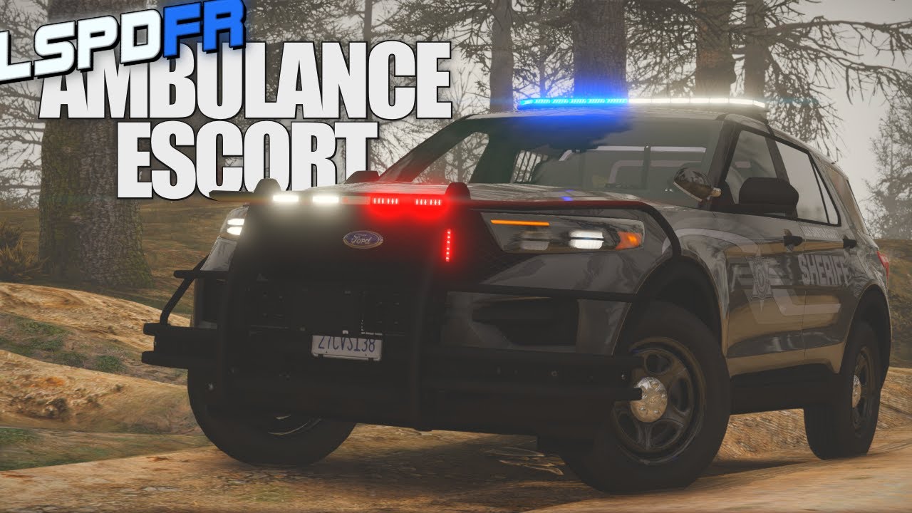 Crazy Ambulance Escort [LSPDFR]
