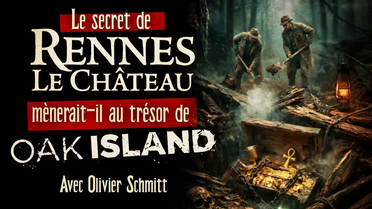 Rennes le Ch&acirc;teau : La connexion avec Oak Island ? Avec Olivier Schmitt @oakislandresearch
