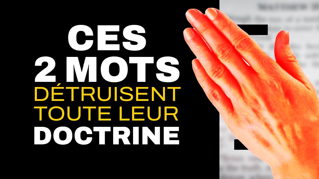 DEUX MOTS D&Eacute;TRUISENT LEUR DOCTRINE - Allan Rich