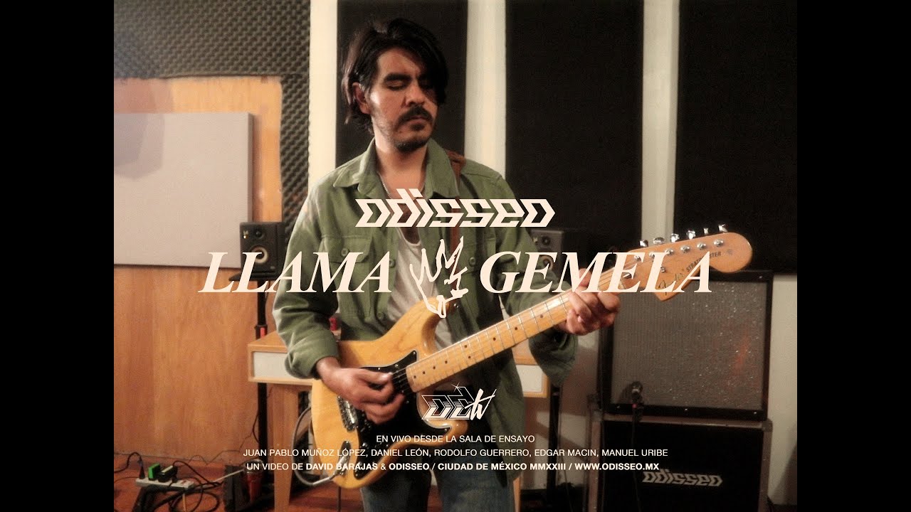 Odisseo - Llama Gemela (Lyric video en vivo)